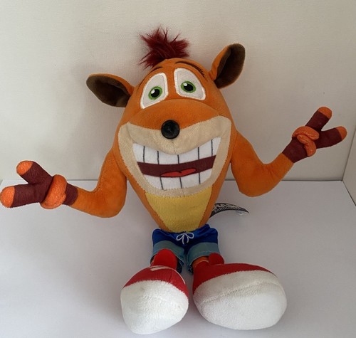 Crash bandicoot peluche - crash, 12"