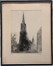 Vintage Original Signed Framed