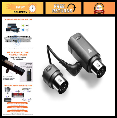 Adattatore midi bluetooth 5 - midi,