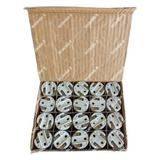 portalampada ceramica attacco piccolo E14 20 pezzi