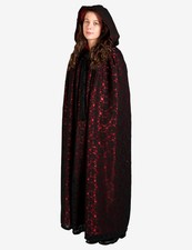 Mantello Unisex In Pizzo Foderato In Raso - Mantello confezionato sartorialmente