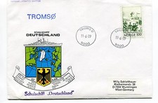 1979 Schulschiff Deutschland Kiel Montreal Tenerife TROMSO Polar Antarctic Cover