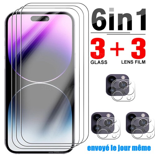 Verre trempé iphone 12 - 14,