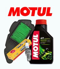 KIT/TAGLIANDO HONDA SH 125 150 ABS 2013 2014 OLIO MOTUL FILTRO ARIA CANDELA SH