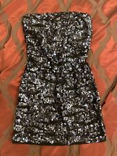 Tubino Pinko Blu Paillettes - Tg. M