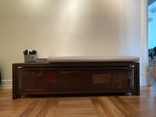 Panca contenitore con cuscino