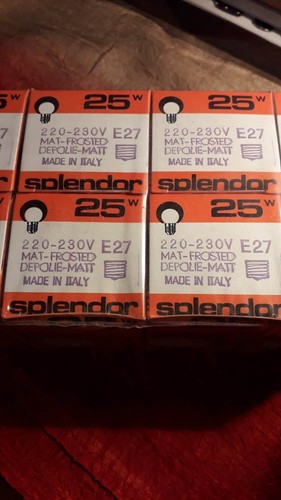 10pz lampadine 25w - 10pz,