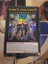 Numero 93: Utopia Kaiser, ultra rara, MAMA-EN067, Nuovo, yugioh