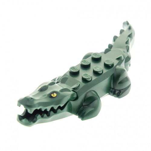 Lego animale coccodrillo - 1x,