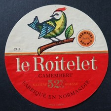 Etichetta formaggio CAMEMBERT