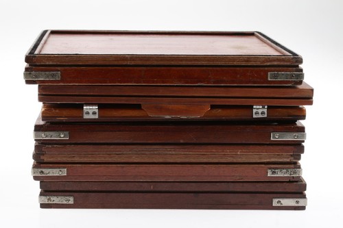 Set cassette legno - di,