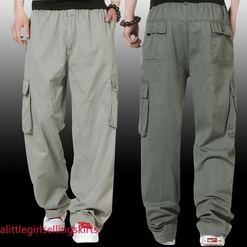 Pantalone uomo multitasche