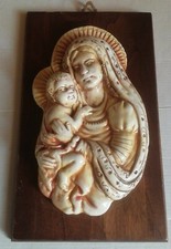 Quadro in legno Madonna Con Bimbo - quadro da muro - Come da foto 