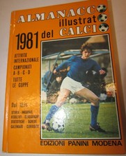 Almanacco Illustrato Del Calcio 1981 Panini