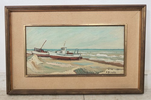 Antico quadro olio - antico, d