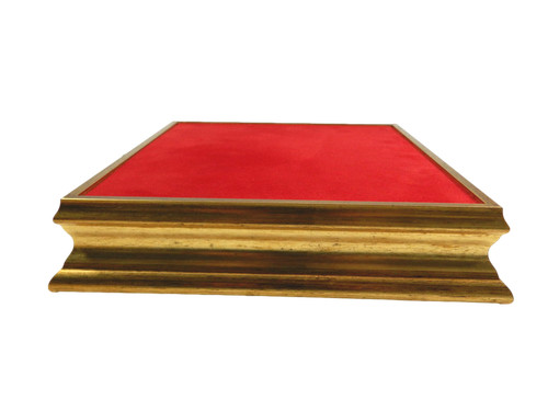 Base quadrata legno - base,