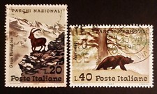 Italy Stamps Parks Stambecco