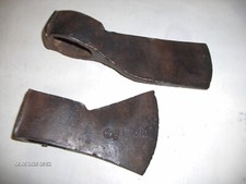 N°2 ACCETTA - ASCIA - SCURE -Antiche. Senza Manico. Peso: 821g. - 838g.