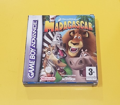 Madagascar gioco gba game - game, boy