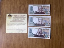 LOTTO 3 BANCONOTE LIRE 2000
