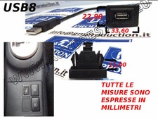 CAVO A PANNELLO USB PER TOYOTA