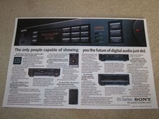 Sony ES Ad, 2 pgs, TA-N77es