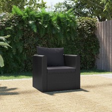 Single Sofa Black