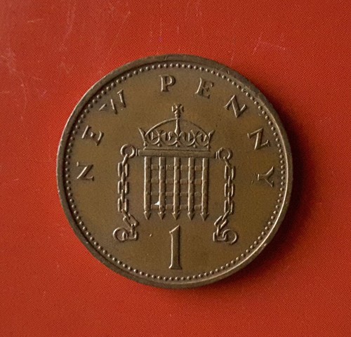 New penny 1971 - 1, unito