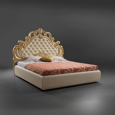 Letto matrimoniale imbottito