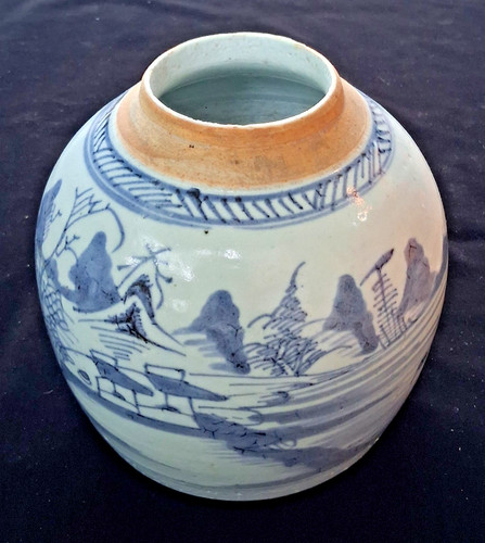 Antico vaso cinese - , in