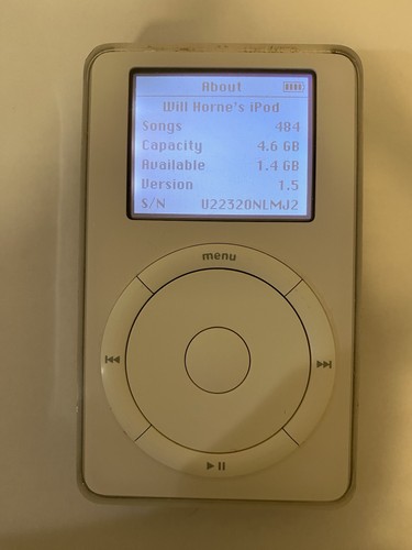 Apple ipod classic - classic, 1st