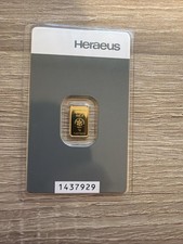 Lingotto d'oro 1g 1g 1g