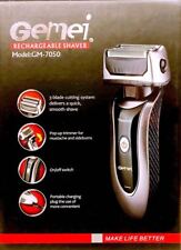  RASOIO ELETTRICO TAGLIA BARBA RICARICABILE GEMEI GM-7050 IMPERMEABILE
