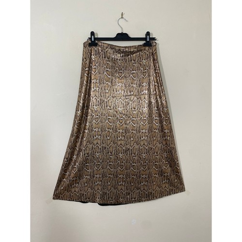 Gonna zara pelle serpente - pelle,