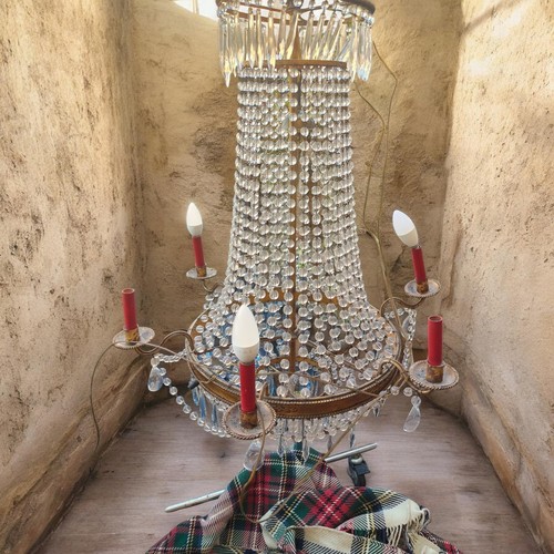 Antico lampadario stile - ,