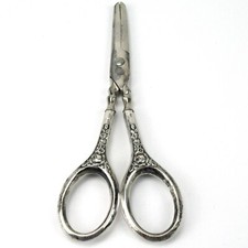 Alte Schere aus 800er Silber