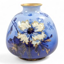 Antico porcellana blu vaso - porcellana,