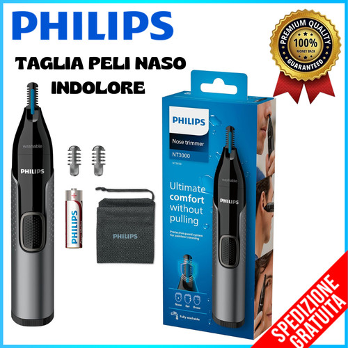 Taglia peli naso philips - taglia,