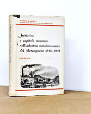 DE ROSA - INIZIATIVA E CAPITALE STRANIERO INDUSTRIA METALMECCANICA MEZZOGIORNO