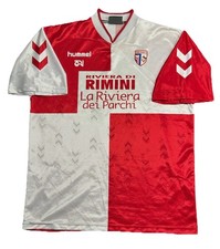 MAGLIA CALCIO RIMINI HUMMEL 2004/05 JERSEY TRIKOT MAILLOT FOOTBALL SHIRT
