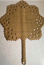 VENTILATORE A MANO IN BAMBÙ