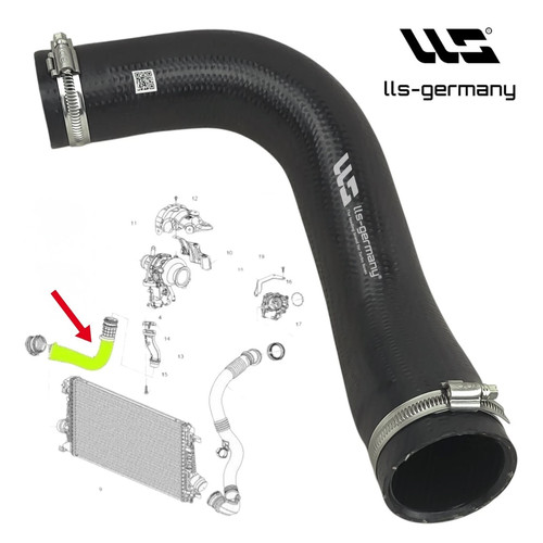 Tubo turbo intercooler per