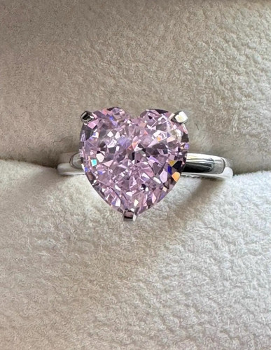 Anello solitario argento - anello,