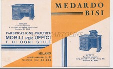MEDARDO BISI MILANO - Fabbricazione Mobili per Uffici, Cartoncino
