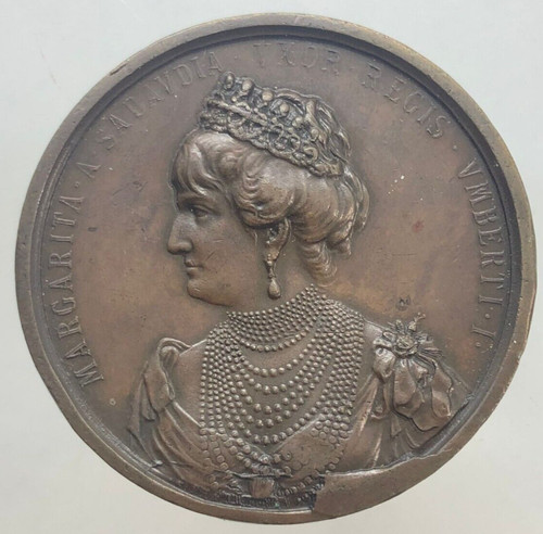 Medaglia margherita savoia - di,