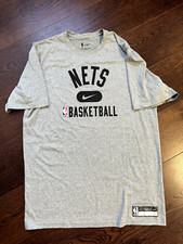 Brooklyn Nets Team game worn warm up shooting shirt NBA jersey collectible