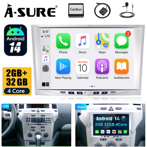 Android per opel corsa d - 14, c/d