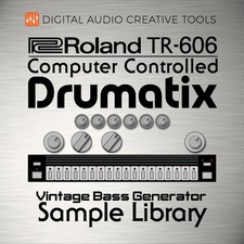 Roland TR-606 Libreria di campioni per drum machine (7 campioni) - Accesso immediato