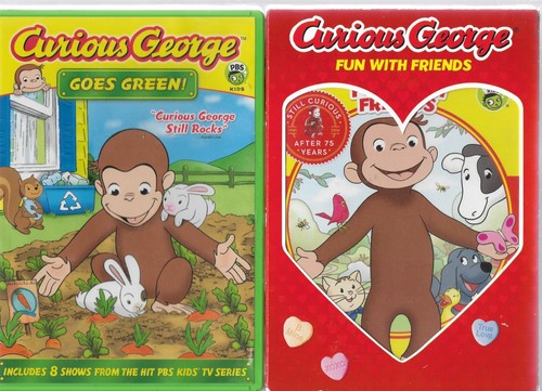 Curious george goes green - george, &