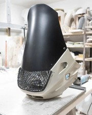 Cupolino KLE 500 1994 2004 rally con supporto gps  kle 500 windscreen with gps 